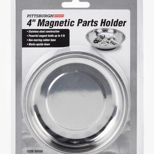 Pittsburgh Automotive 4” Magnetic Parts Holder Tray New Sealed